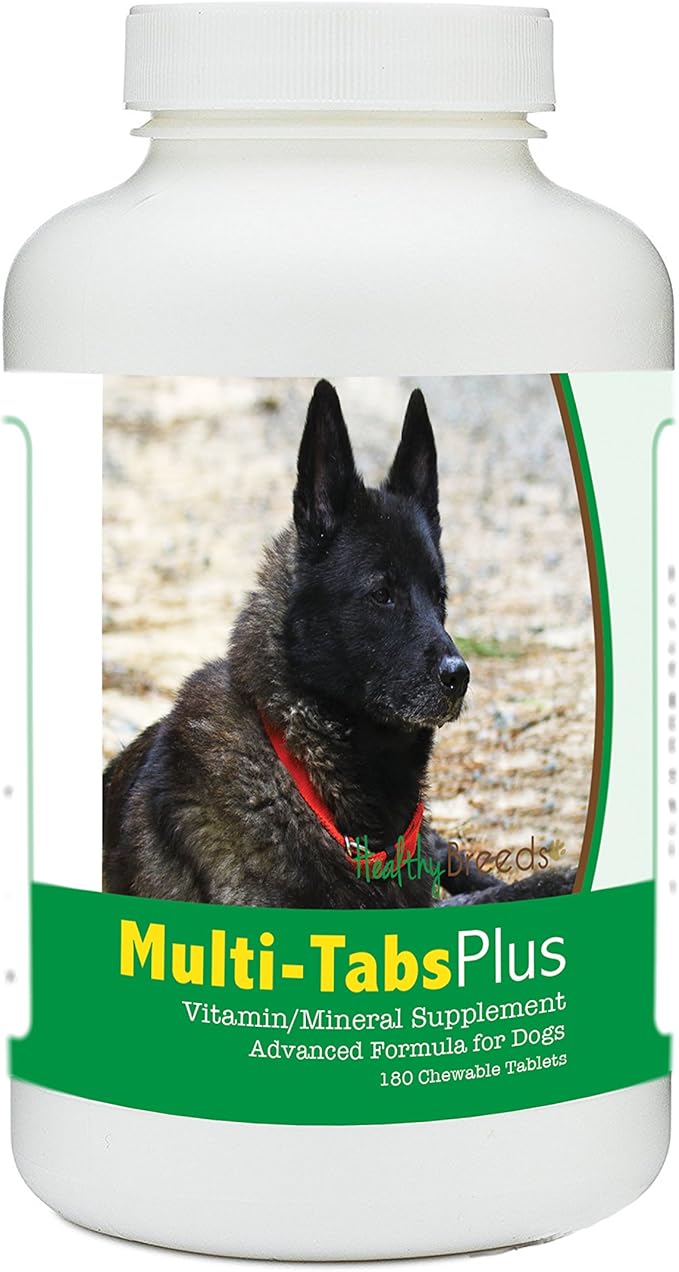 Healthy Breeds Norwegian Elkhound Multi-Tabs Plus Chewable Tablets 180 Count