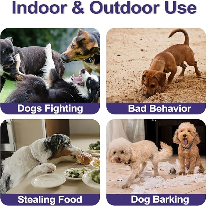 Corrector Spray Dog Trainer 6 Pack 80ml Dog Corrector Spray to Dogs from Stopping Unwanted Behaviors Pet Trainer Spray, Barking, Jumping, Stealing Food, Safe, Humane & Effective