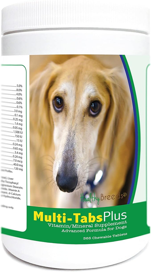 Healthy Breeds Sloughi Multi-Tabs Plus Chewable Tablets 365 Count