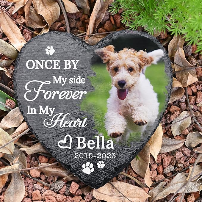 Loss of Pet Sympathy Gifts, Pet Memorial Stones for Dogs, Dog Headstone, Pet Grave Markers, in Memory of Dog Gifts, Pet Passed Away Gift Dog Cat, Pet Memorial Gifts, Pet Bereavement Gifts