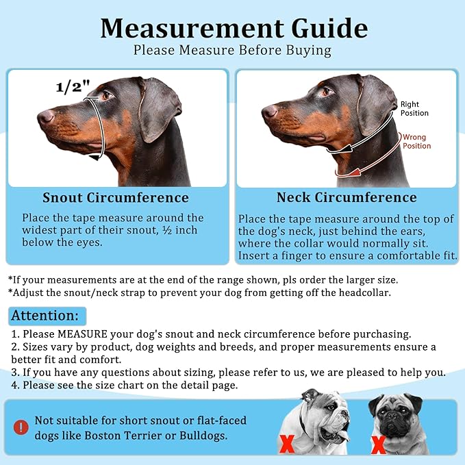 BARKLESS Dog Head Collar, No Pull Head Halter with Soft Padding, Reflective Soft Padded Snout Harness for Small and Medium Dogs