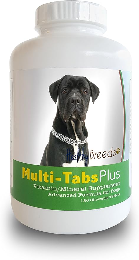 Healthy Breeds Cane Corso Multi-Tabs Plus Chewable Tablets 180 Count