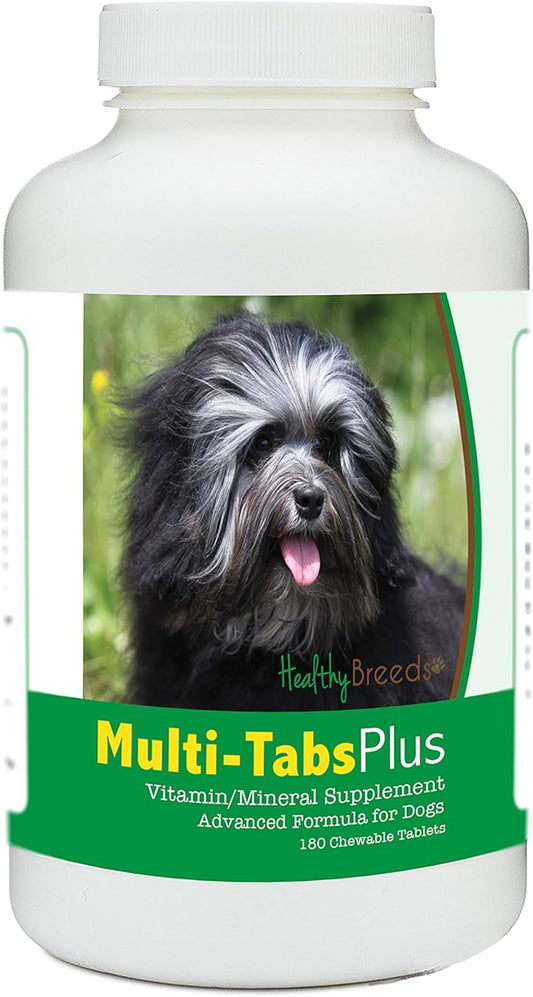 Healthy Breeds Lowchen Multi-Tabs Plus Chewable Tablets 180 Count