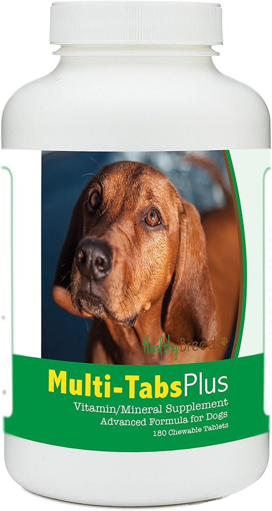 Healthy Breeds Redbone Coonhound Multi-Tabs Plus Chewable Tablets 180 Count