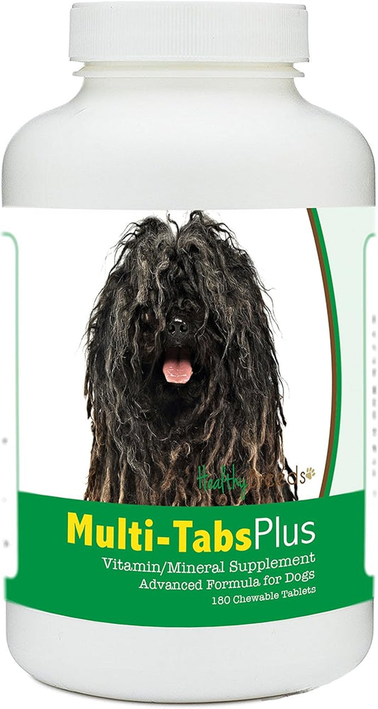 Healthy Breeds Pulik Multi-Tabs Plus Chewable Tablets 180 Count