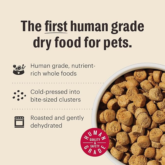 The Honest Kitchen Human Grade Whole Food Clusters Puppy Blend Dry Dog Food - Whole Grain Chicken & Oats, 20 Pound Bag