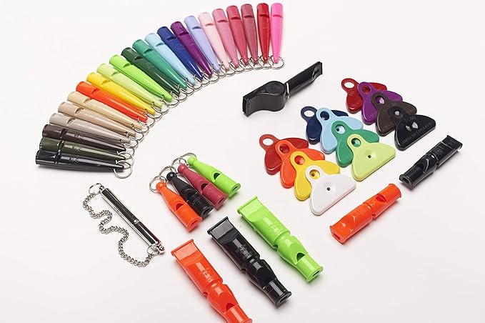 ACME 210.5 Professional Dog Training Whistle with Lanyard. BPA-Free Plastic. 90 dBA. Standardized 5700Hz Frequency for Smaller Dogs. Weatherproof. Made in The UK (Fuchsia Pink)
