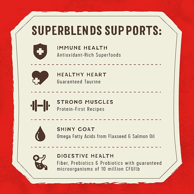 Stella & Chewy's SuperBlends Raw Coated Wholesome Grains Wild-Caught Whitefish & Salmon Recipe with Superfoods, 21 lb. Bag