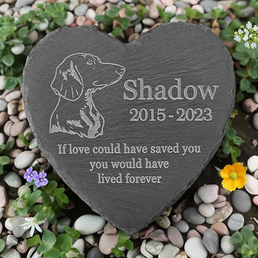 Dachshund Memorial Gifts, Dachshund Stone, Dachshund Memorial Stone, Dachshund Loss, Dachshund Keepsake Memorial, in Loving Memory Dachshund