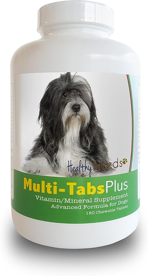 Healthy Breeds Lhasa Apso Multi-Tabs Plus Chewable Tablets 180 Count