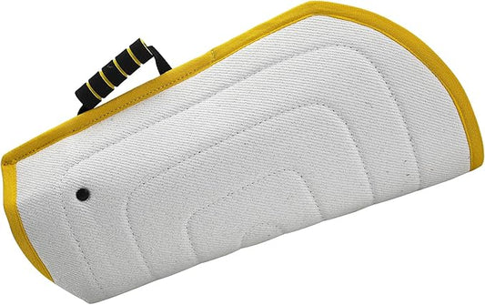Morezi Dog Bite Sleeve Training Protection, Heavy Duty Nylon Durable, Fit Pit Bull German Shepherd Malinois, Puppy Small Dogs Training Biting Tugging War Toy - White