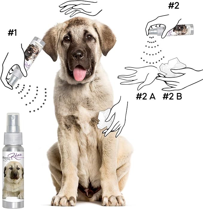 The Blissful Dog Anatolian Shepherd Relax Dog Aromatherapy, 2.67-Ounce Spray