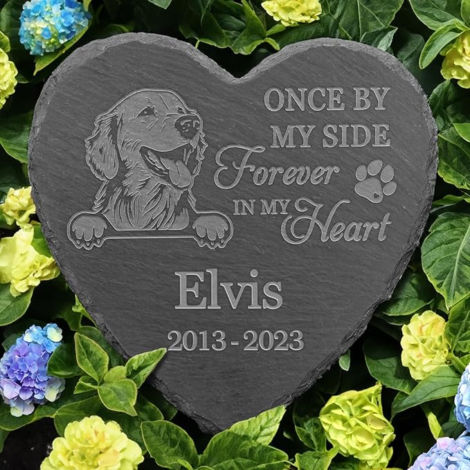Golden Retriever Memorial Gifts, Golden Retriever Memorial Stone, Golden Retriever Keepsake, in Loving Memory Golden Retriever