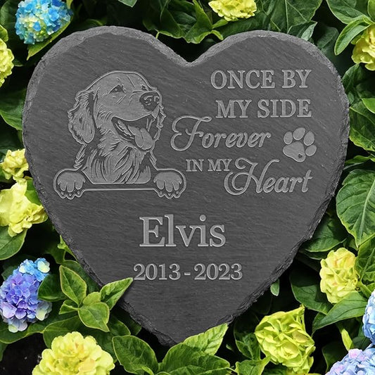 Golden Retriever Memorial Gifts, Golden Retriever Memorial Stone, Golden Retriever Keepsake, in Loving Memory Golden Retriever