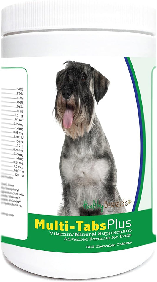Healthy Breeds Standard Schnauzer Multi-Tabs Plus Chewable Tablets 365 Count