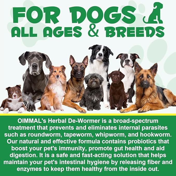 Specifically Formulated for Dogs, Dogs Broad Spectrum Supports, Naturally Sourced Ingredients, Gut Health, Easy-to-Absorb, Probiotics Supplement Drops for All Ages and Breeds