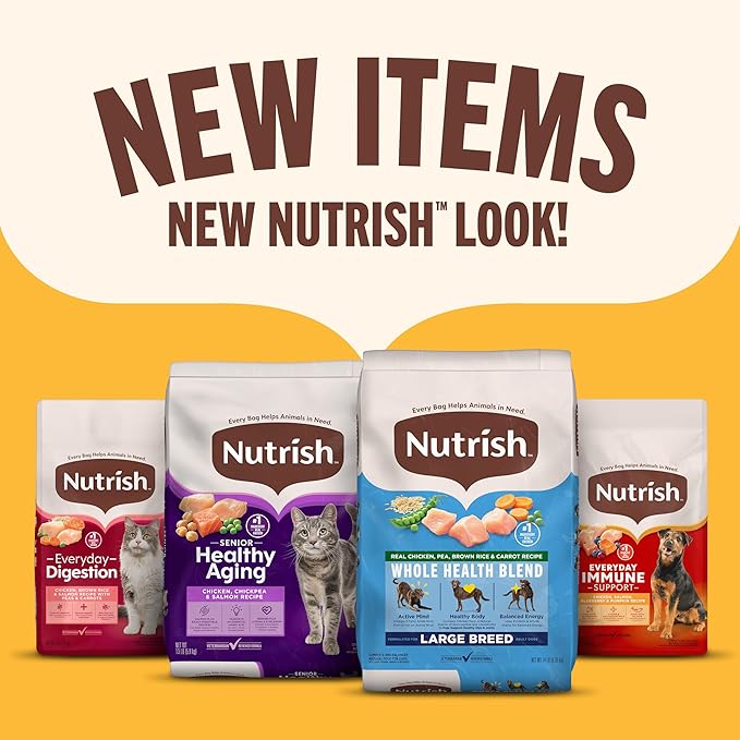 Nutrish Whole Health Blend Chunks in Gravy Variety Pack Wet Dog Food, 13 oz. Can, 12 Count (Rachael Ray)