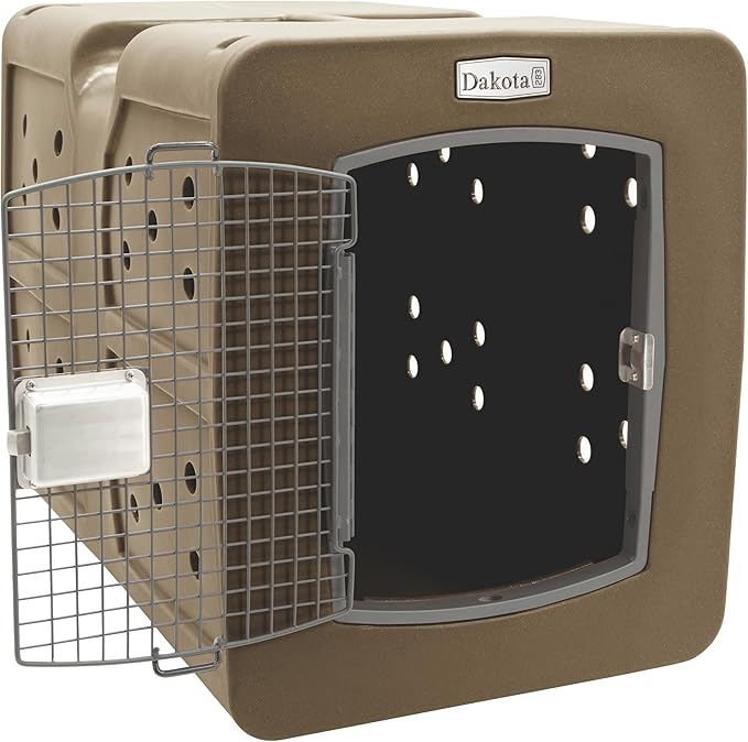 dakota283 D2-G3XLG-FRM-COY Extra Large Kennel - Frame Door - Coyote Granite