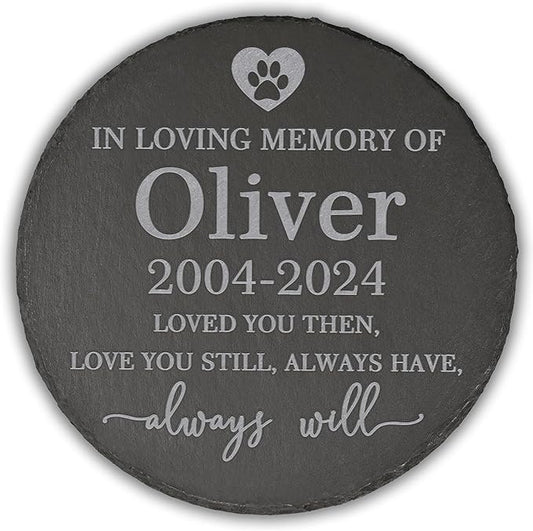 Pet Memorial Gift, Pet Memorial Stone, Sympathy Gift, Personalized Pet Memorial, Memorial Gift, Dog Memorial, Cat Memorial, Memorial Stone - Always Have, Always Will