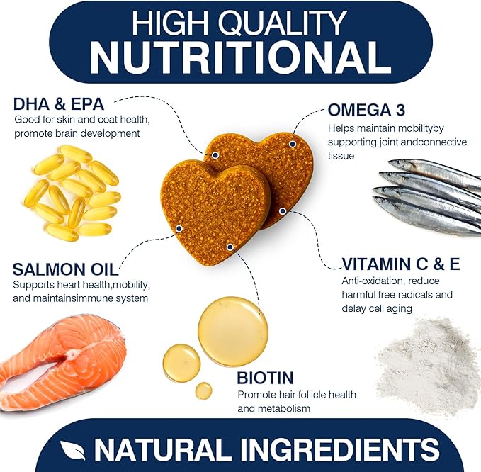 Omega 3 Skin and Coat Supplement for Dogs 200 Chews Dog Fish Oil Supplements with EPA & DHA Fatty Acids Dry Skin Relief for Dogs Shedding Allergy Itching Promotes Heart Hip Joint Health Chicken Flavor
