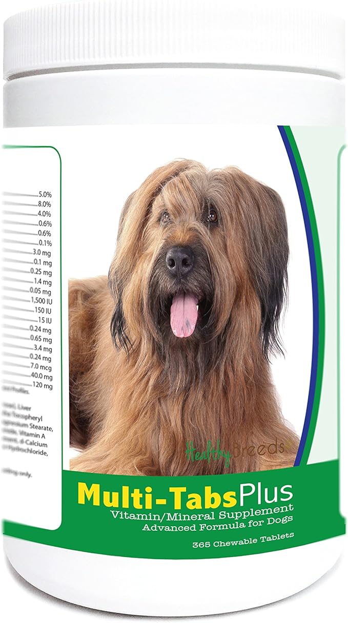 Healthy Breeds Briard Multi-Tabs Plus Chewable Tablets 365 Count
