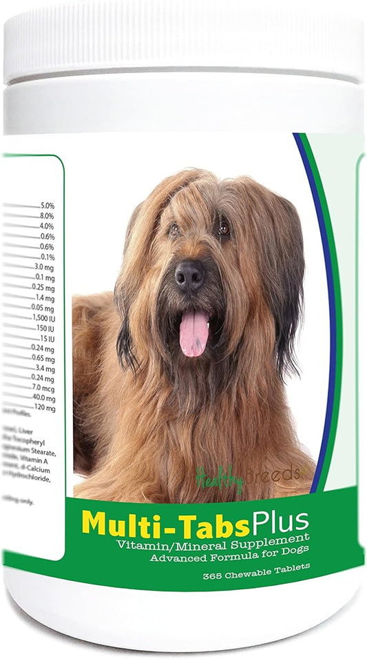 Healthy Breeds Briard Multi-Tabs Plus Chewable Tablets 365 Count