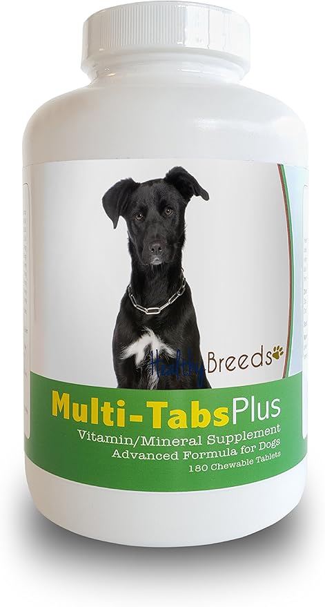 Healthy Breeds Mutt Multi-Tabs Plus Chewable Tablets 180 Count
