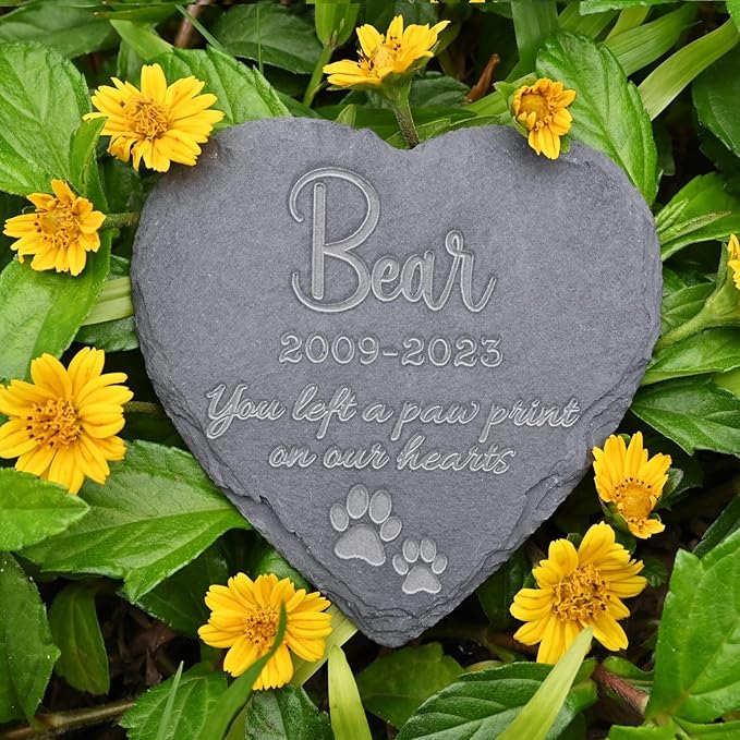 Pet Memorial Gifts, Personalized Memorial Stones, Dog Loss Sympathy Gift, Pet Loss Gifts, Pet Remembrance Gift Dog, Dog Bereavement Gifts for Loss of Pet, Cat Memorial Gifts