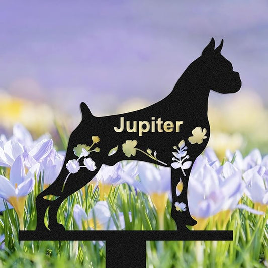 Personalized Dog Memorial Stake, Dog Grave Marker, in Memorial of Dog, Dog Loss Gift, Dog Name Sign Pet Sympathy Gift