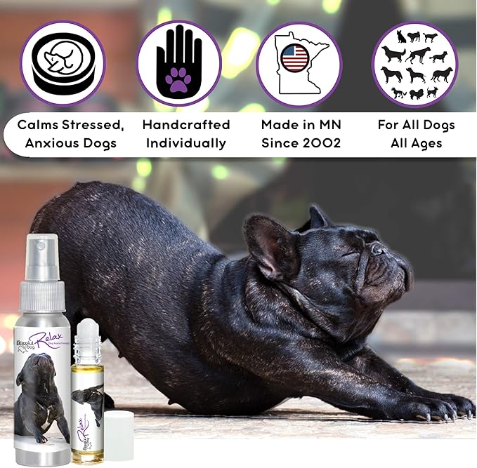 The Blissful Dog French Bulldog Relax Aromatherapy Spray for Your Dog's Anxiety