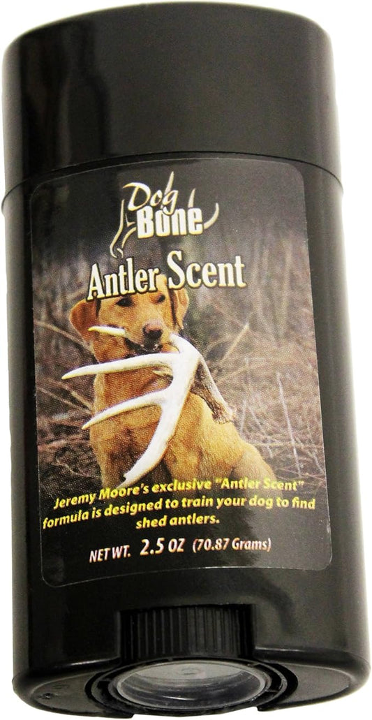 Conquest Scents DogBone Antler Scent Stick – Dog Training Scent Wax, Weather & Saliva Resistant Formula, 2.5 oz