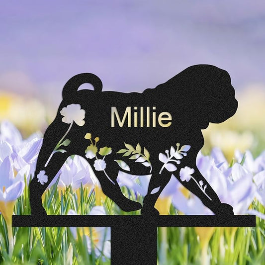 Personalized Dog Memorial Stake, Dog Grave Marker, in Memorial of Dog, Dog Loss Gift, Dog Name Sign Pet Sympathy Gift