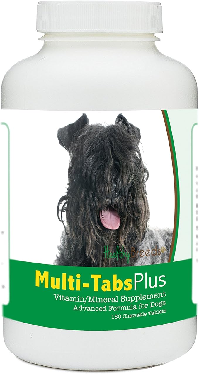 Healthy Breeds Kerry Blue Terrier Multi-Tabs Plus Chewable Tablets - The Vitamins & Minerals Your Dog Needs to Support Better Health from The Inside Out - 180 Count