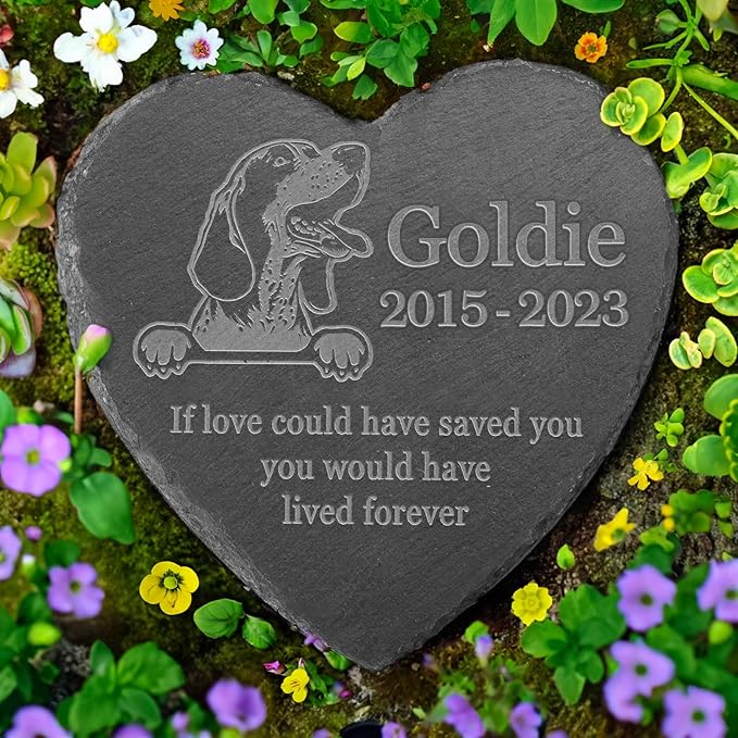 Personalized Bluetick Coonhound Memorial, Bluetick Coonhound Dog Memorial Stone, Loss of Bluetick Coonhound, Bluetick Coonhound Keepsake, in Loving Memory Bluetick Coonhound