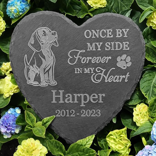 Beagle Memorial Gifts, Beagle Memorial Stone, Beagle Keepsake, in Loving Memory Beagle