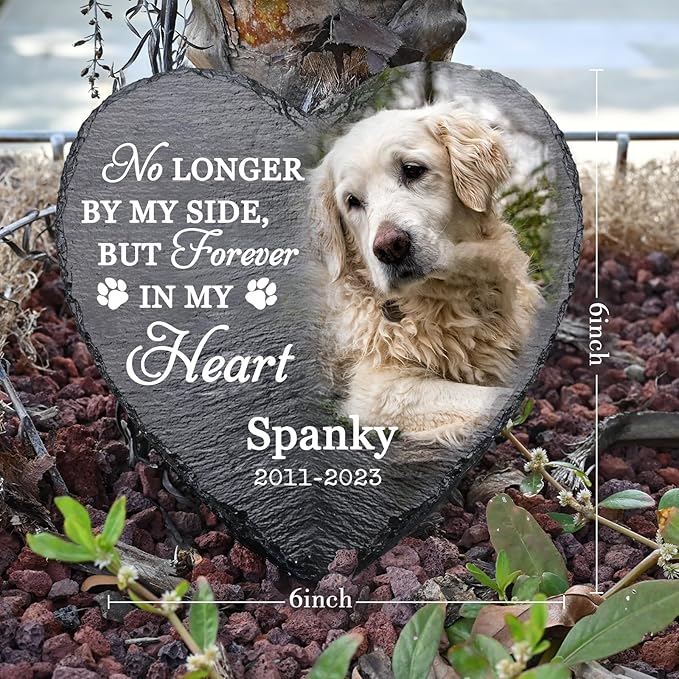 Pet Memorial Stones, Personalized Pet Memorial Gifts, Loss of Dog Sympathy Gifts, Loss of Pet Gifts, Dog Bereavement Headstone, Pet Grave Markers, Pet Remembrance Gift Dog