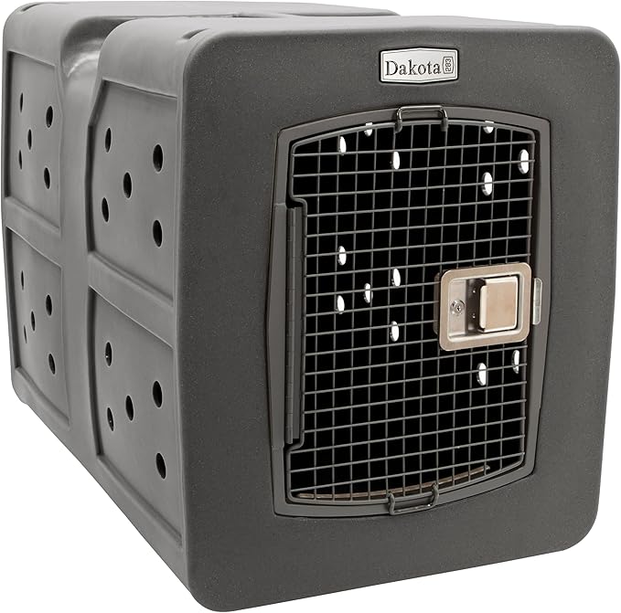dakota283 D2-G3XLG-FRM-DAR Extra Large Kennel - Frame Door - Dark Granite