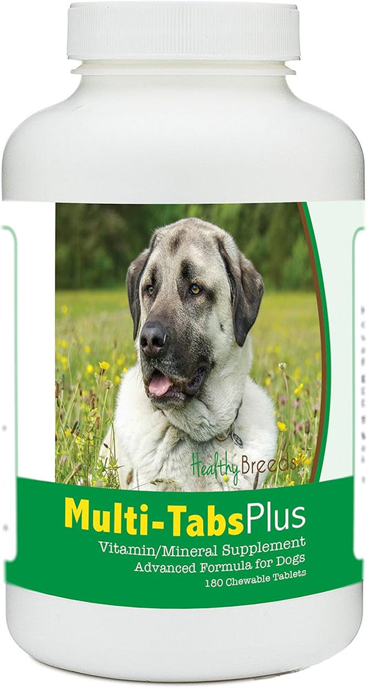 Healthy Breeds Anatolian Shepherd Dog Multi-Tabs Plus Chewable Tablets 180 Count