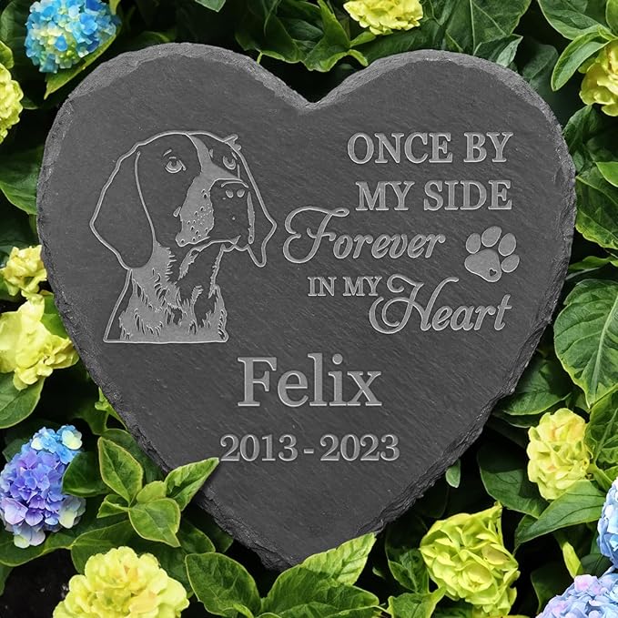 German Shorthaired Pointer Memorial Gifts, German Shorthaired Pointer Memorial Stone, German Shorthaired Pointer Keepsake, in Loving Memory German Shorthaired Pointer