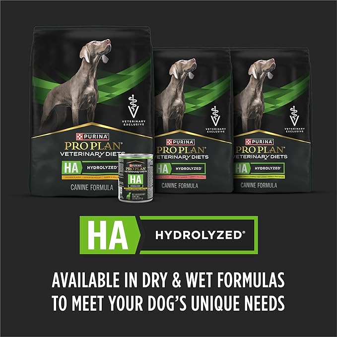 Pro Plan Veterinary Diets Purina HA Hydrolyzed Protein Dog Food Dry Vegetarian Formula - 38 lb. Bag