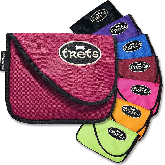 Woofhoof Dog Treat Pouch, Burgundy Training Treat Pouch - Clip On Dog Treat Holder, Innovative No Spill Design, Magnetic Flap, Expandable Gusset, Made of Durable Nylon, Machine Washable