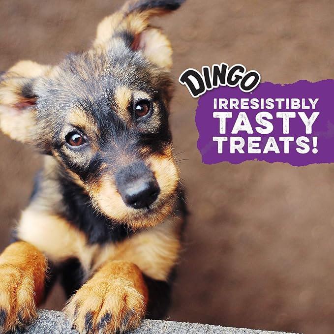Dingo Twist Sticks Jumbo Rawhide Chews, 9-Count, 12-Packs