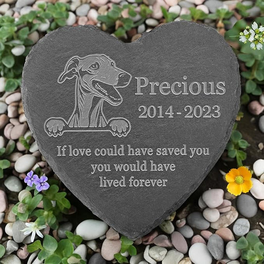 Greyhound Memorial Gifts, Greyhound Stone, Greyhound Memorial Stone, Greyhound Loss, Greyhound Keepsake Memorial, in Loving Memory Greyhound