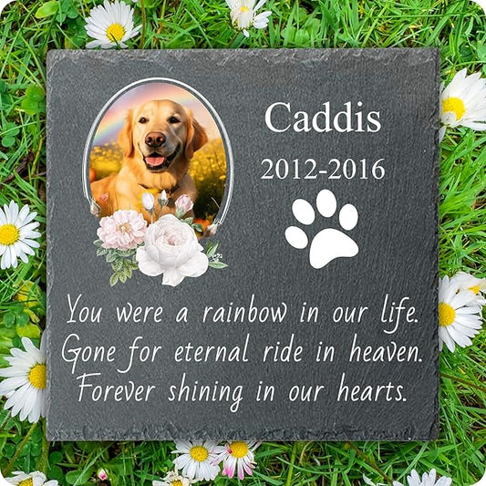 Memorial Gifts for Loss of Dog Custom Dog Memorial Stone, Pet Memorial Gifts, Pet Memorial Stones, Cemetery Decorations for Graves, Cat Memorial Gifts