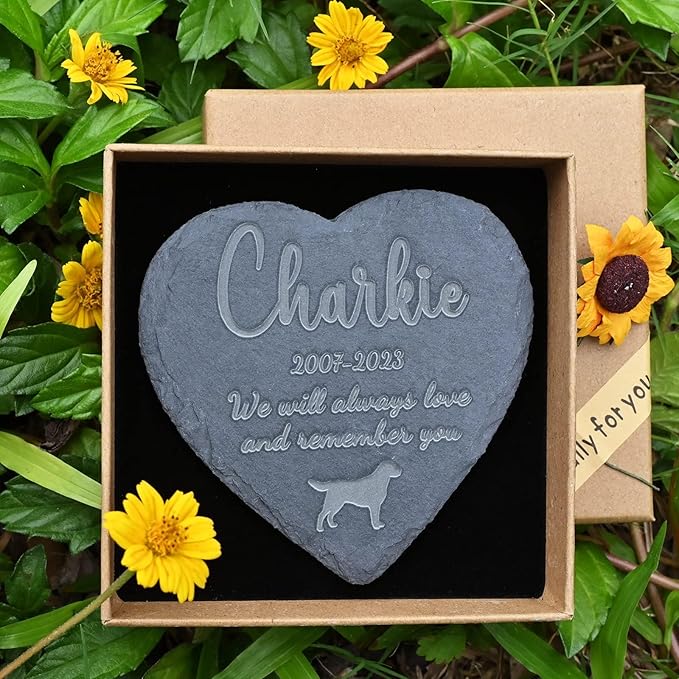 Pet Loss Gifts, Personalized Dog Memorial Stone, Sympathy Gift for Loss of Dog, Pet Loss Gifts, Dog Memorial Gifts for Loss of Dog, Pet Bereavement Gifts, Dog Remembrance Gifts