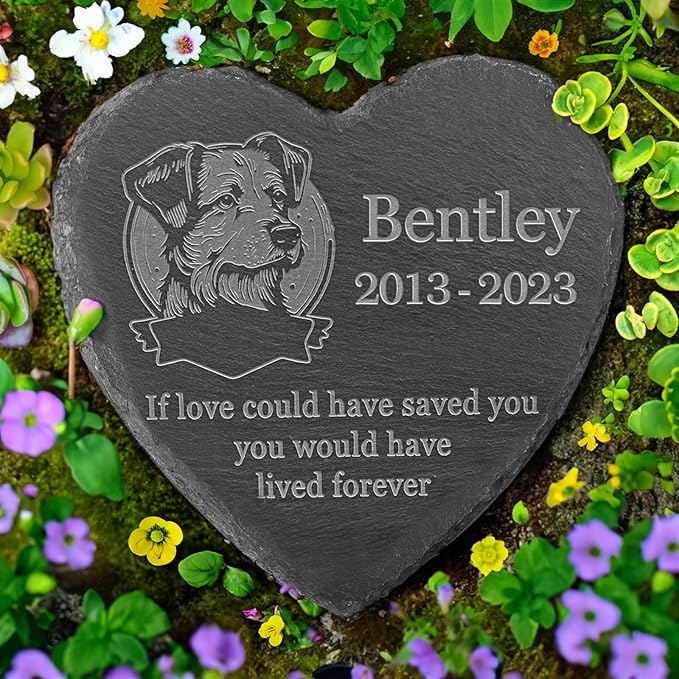 Personalized Dog Memorial, Dog Memorial Stone, Loss of Dog, Dog Keepsake, in Loving Memory Dog