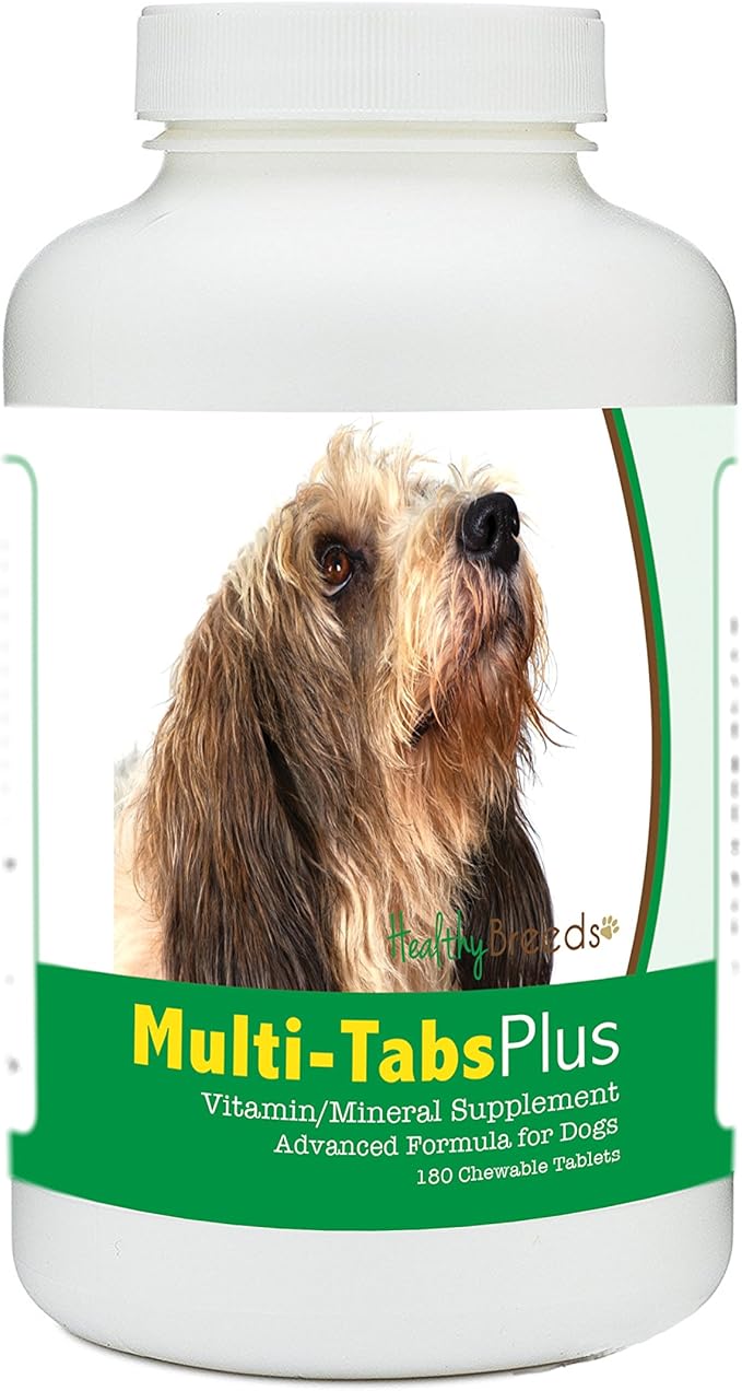 Healthy Breeds Petits Bassets Griffons Vendeen Multi-Tabs Plus Chewable Tablets 180 Count