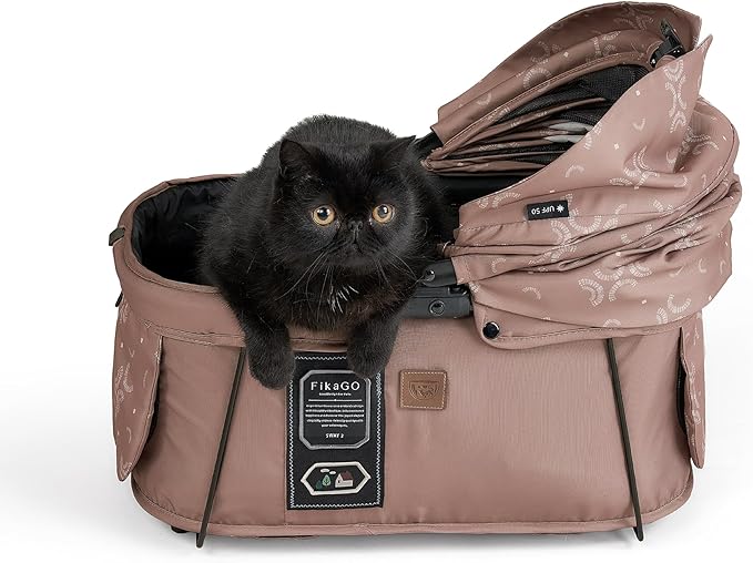Sway2 Pet Car Seat and Carrier, 2-in-1 Booster Seat for Small Dogs and Cats