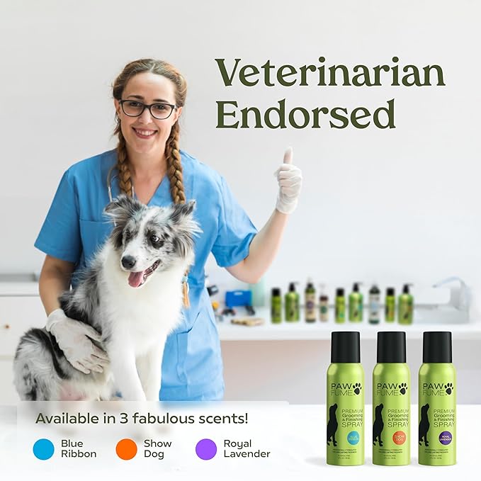 PAWFUME Premium Dog Spray Show (Blue Ribbon) + Lavender