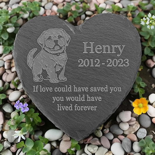 Dog Headstone, Dog Grave Stone, Dog Tombstone, Dog Grave Markers, Dog Garden Stone